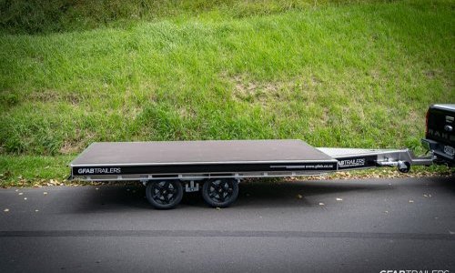 GFAB Tandem Axle Alloy Flat Deck Trailer GFAB Tandem Axle Alloy Flat Deck Trailer